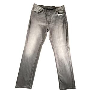 Rare Blank Tab Levis 541 Athletic Fit Stretch Jeans Color Faded Gray Size 38x34